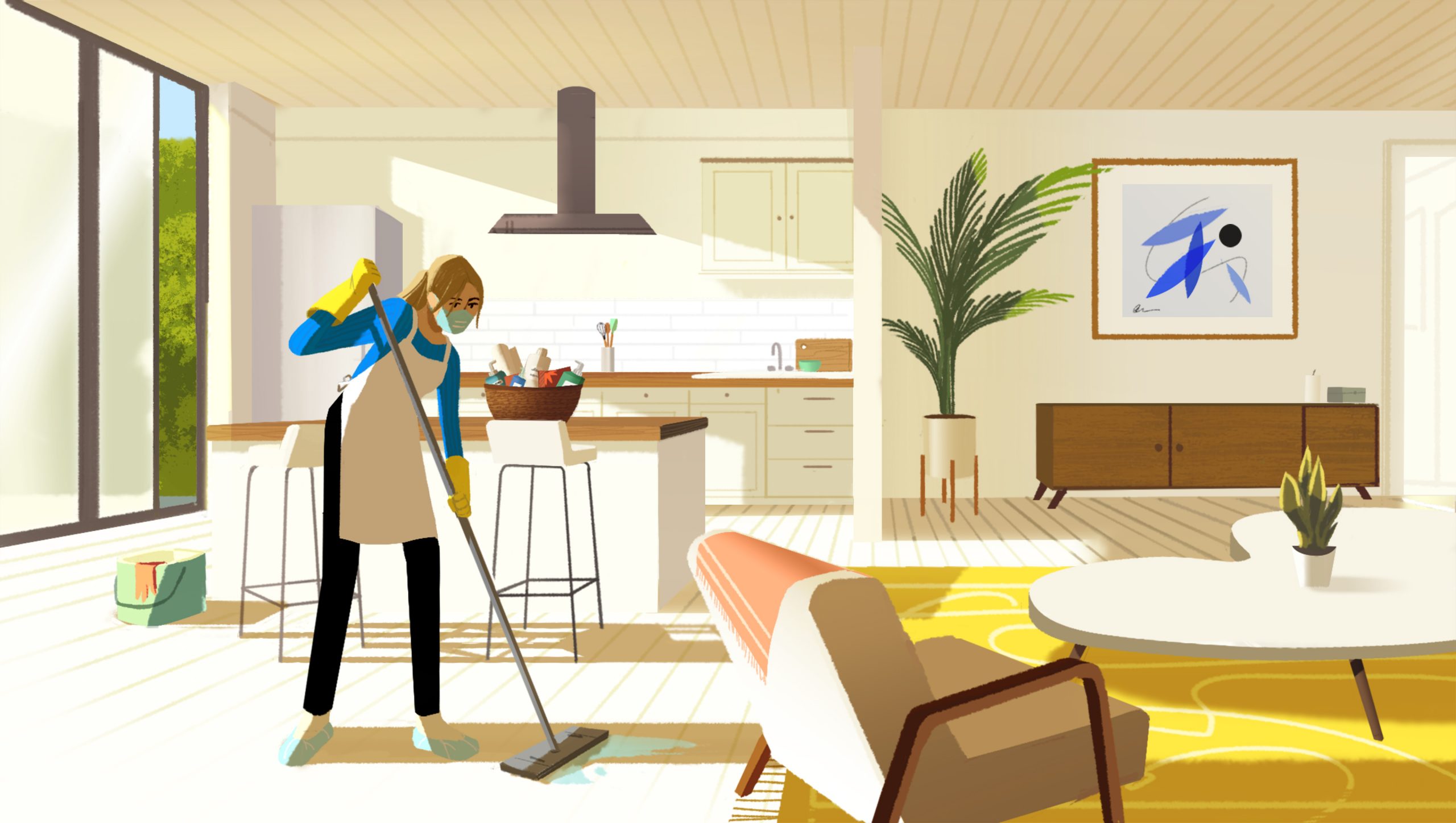 Airbnb cleaning service,