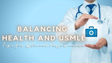 Balancing Health and USMLE