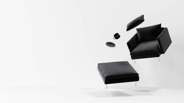 Furniture Flying Through the Air