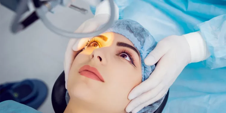 Eye Surgery Preparation